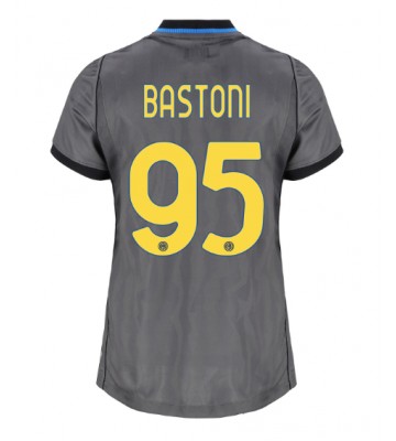 Inter Milan Alessandro Bastoni #95 Tredje Tröja Dam 2026-27 Kortärmad